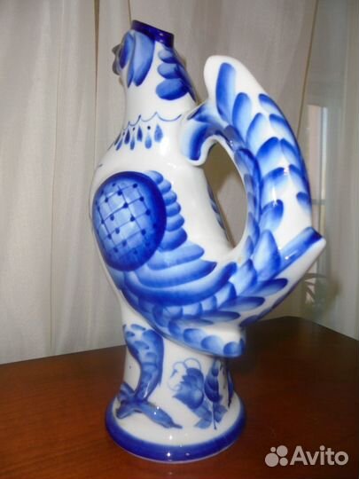 Гжель Кувшин с ручкой 