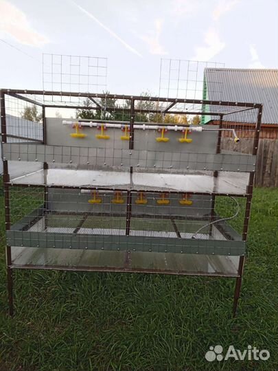 Клетка для кур бройлеров разборная