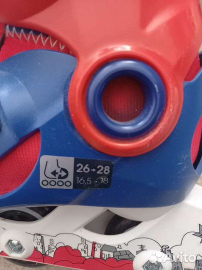 Роликовые коньки детские раздвижные