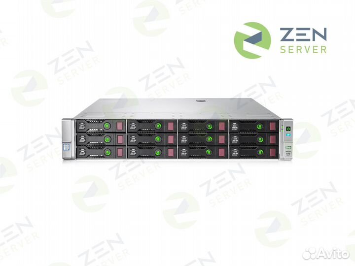 HP DL380 G9 12LFF/2хE5-2650 v3/4х16Gb2133