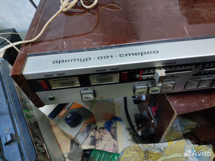 Усилитель Арктур 001 и колонка от него