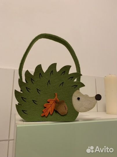 Кашпо из фетра