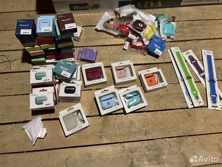 Чехлы для iPhone\AirPods\AppleWatch