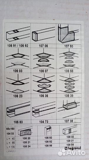 Кабель канал legrand