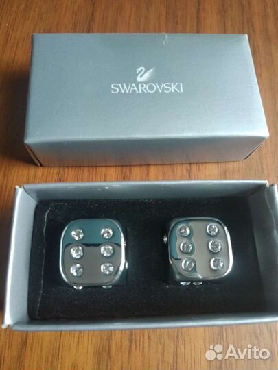 Swarovski игральные кости/кубики
