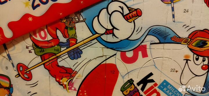 Адвент календарь Киндер сюрприз