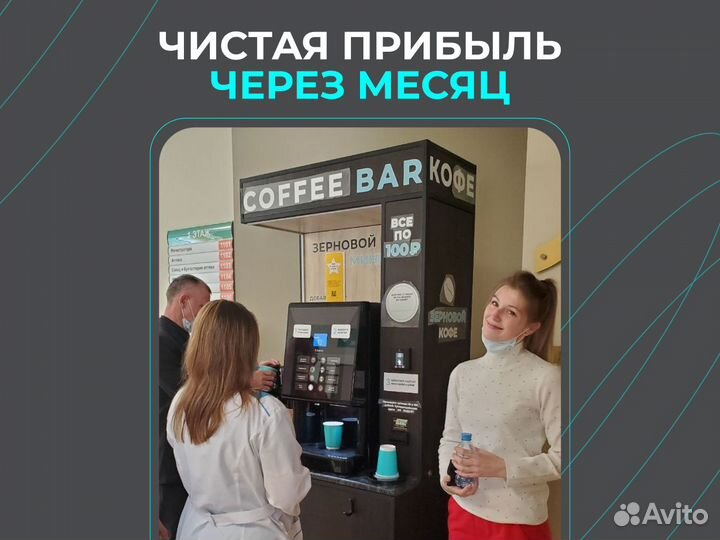 Кофейный автомат самообслуживания / Кофейня