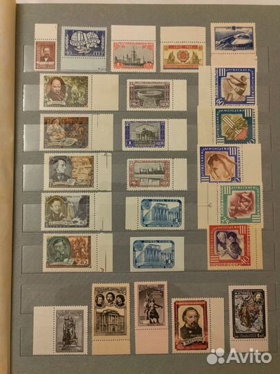 Годовой набор СССР 1957 ** Все 133 марки с полями