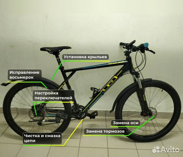 Ремонт велосипедов с выездом на дом