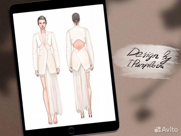Дизайнер одежды / отрисовка эскизов одежды