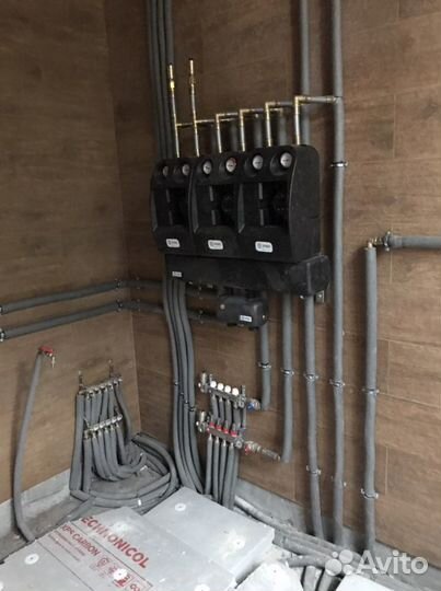 Монтаж систем отопления, водоснабжения, водоочистк