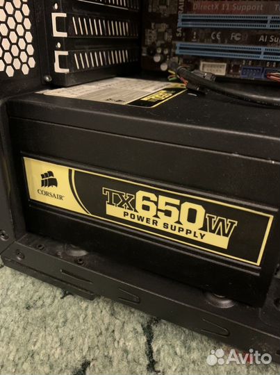 Игровой пк gtx 1050 ti/16GB ram/SSD
