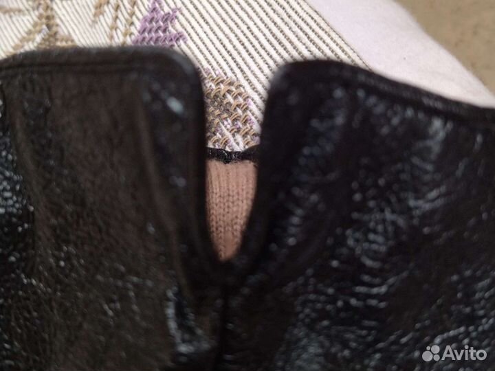 Длинные перчатки весна-осень