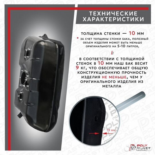 Топливный бак Suzuki Grand Vitara 1998-2005 5 отв