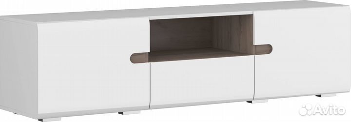 Тумба под тв белая/гостиная белый глянец