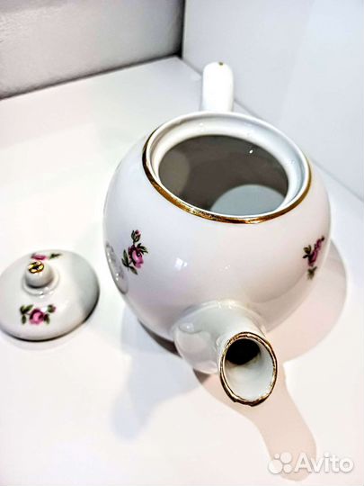 Кофейный сервиз лфз Роза в вечернем саду