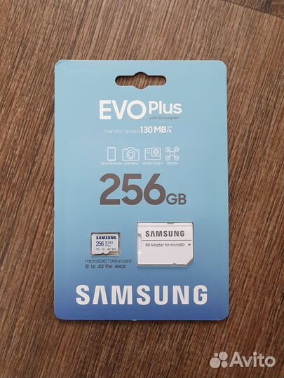 Samsung Evo Plus micro sd 256 гб карта памяти