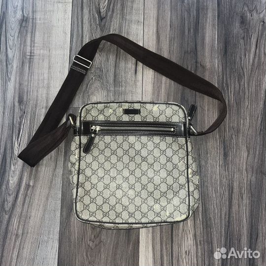 Сумка gucci gg supreme messenger bag