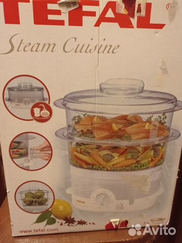 Пароварка tefal новая