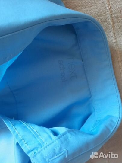 Рубашка школьная Next, 128 см