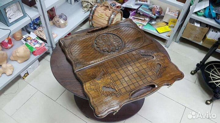 Нарды резные 