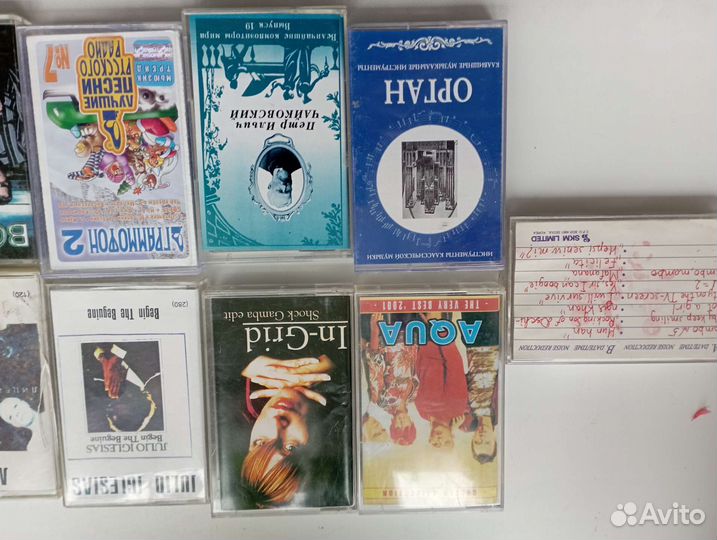 Кассеты и диски