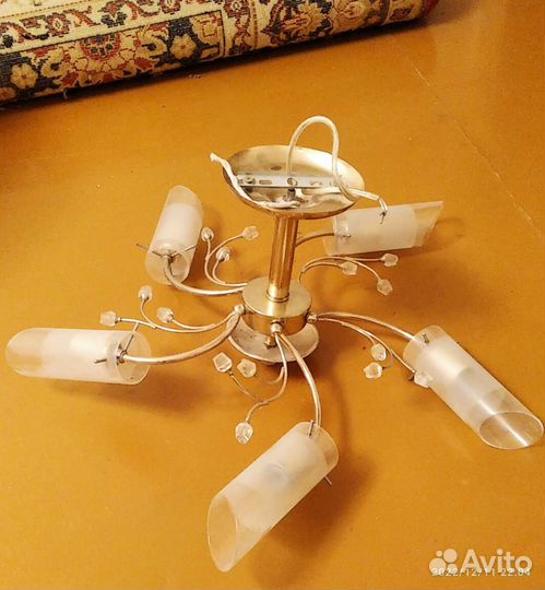 Люстра потолочная бу