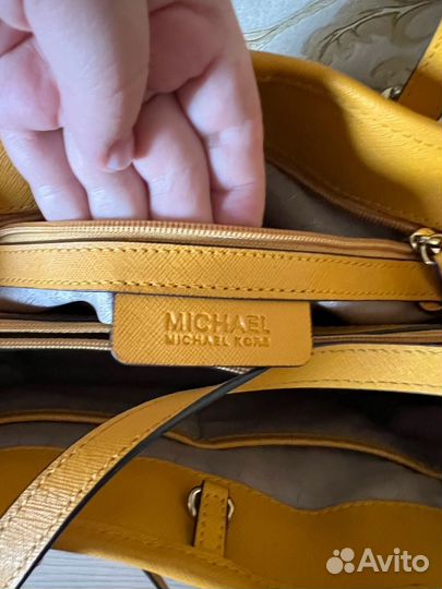 Сумка michael kors оригинал желтая