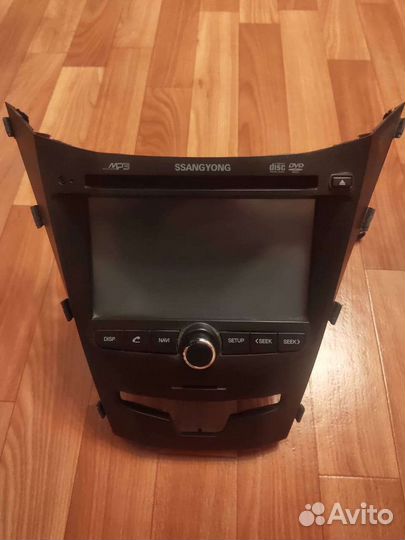 Магнитола для ssangyong action