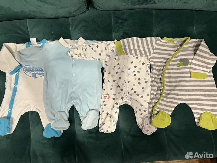 Одежда на новорожденного мальчика 50-56