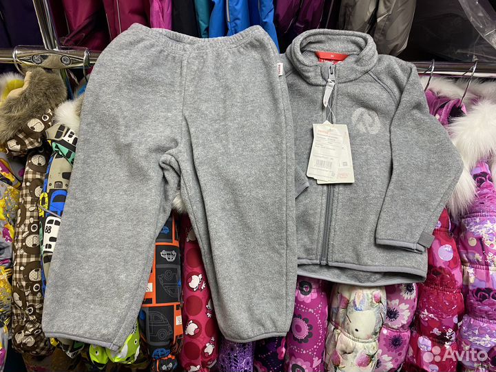 Флисовый комплект reima, новый, размер 68, 86