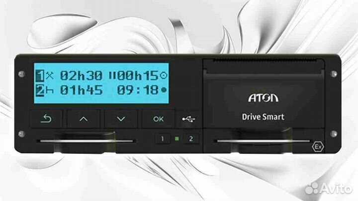 Автомобильный тахограф Atol Drive.Под ключ