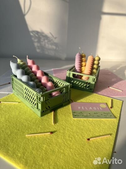 Свечи интерьерные