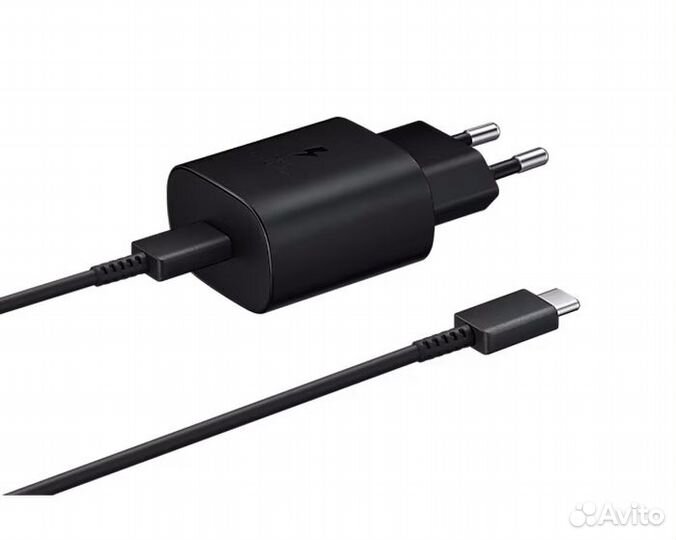 Адаптер Samsung 25W EP-TA800 USB-C с кабелем USB-C