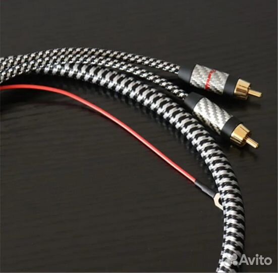 Межблочный кабель 2RCA-2RCA Audiomeca(1м;1,5м)