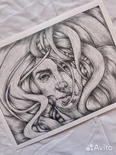 Картина, акварель и гуашь