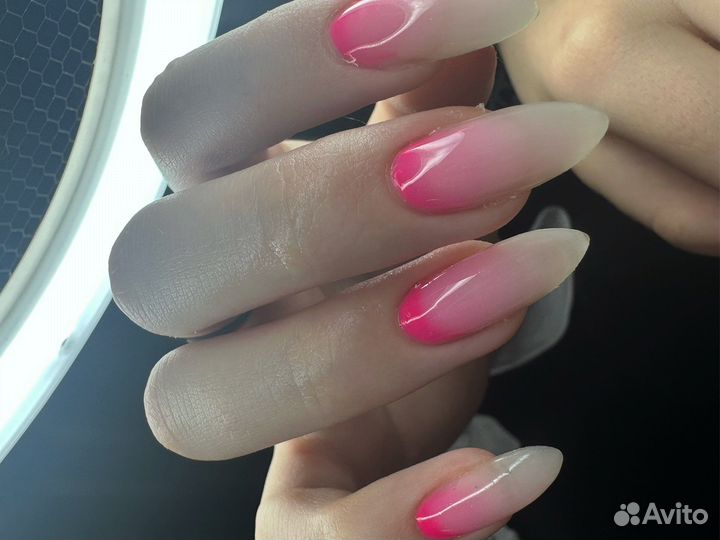 Маникюр комбинированный