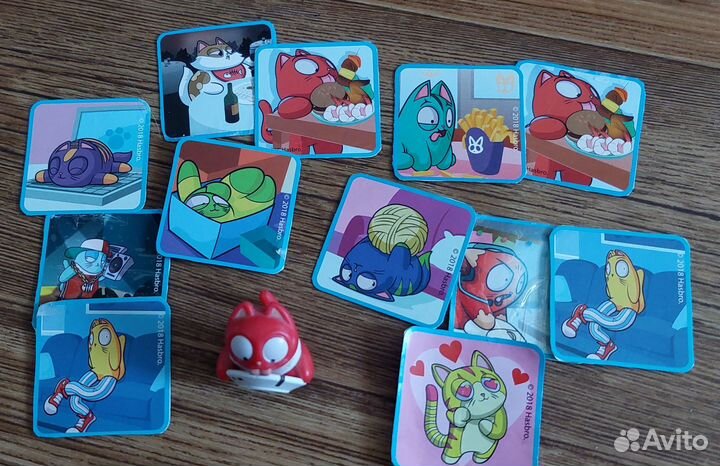 Lost kitties (Hasbro 2018), наклейки, аксессуары