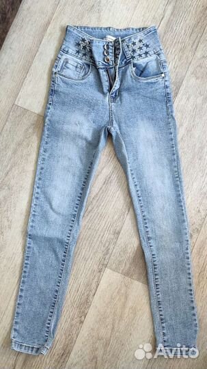 Джинсы для девочки 134