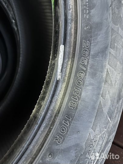 Bridgestone Blizzak DM-V2 265/60 R18