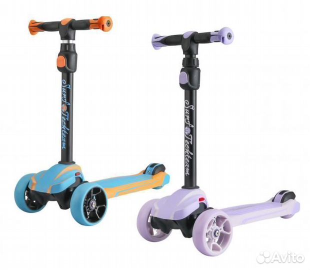 Самокат трехколесный тт Surf girl 2021