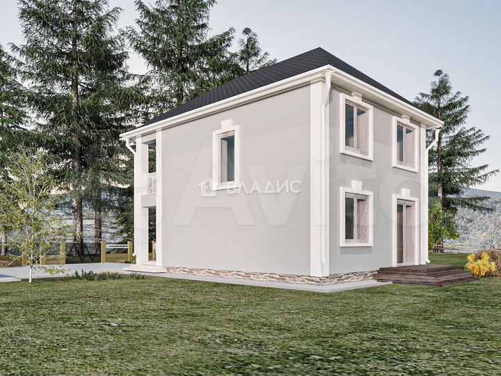 Дом 131 м² на участке 8 сот.