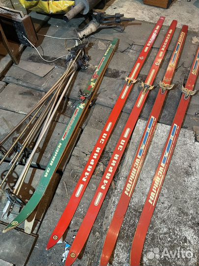 Лыжи беговые СССР