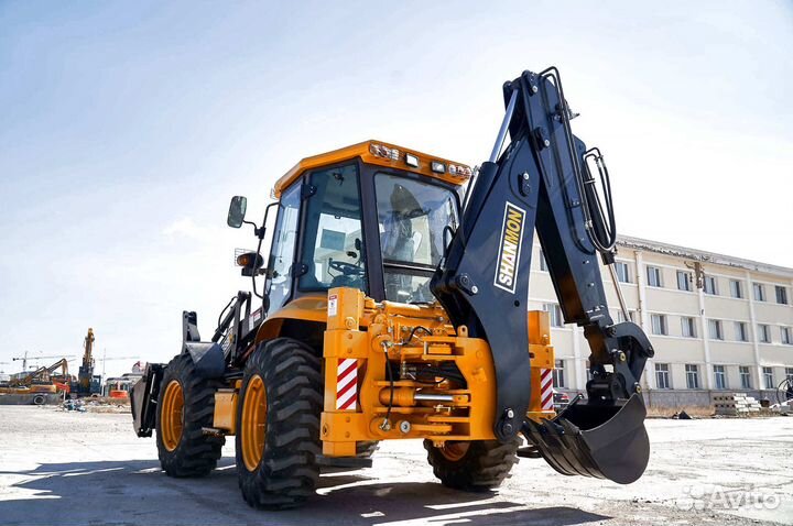 Экскаватор-погрузчик Shanmon 388H, 2024