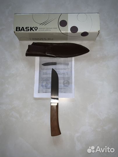 Нож туристический баско
