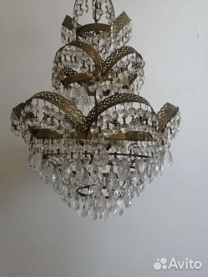 Люстра хрустальная