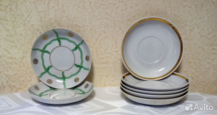 Тарелки и Чайные блюдца винтаж СССР