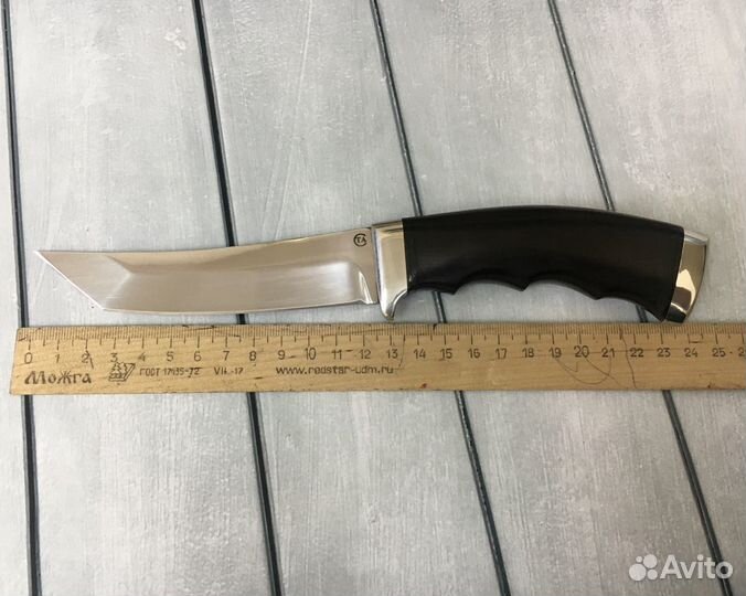 Нож танто Аркан, сталь 95Х18, граб