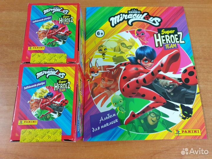 Panini Miraculous Super Heroez Team Леди Баг 4