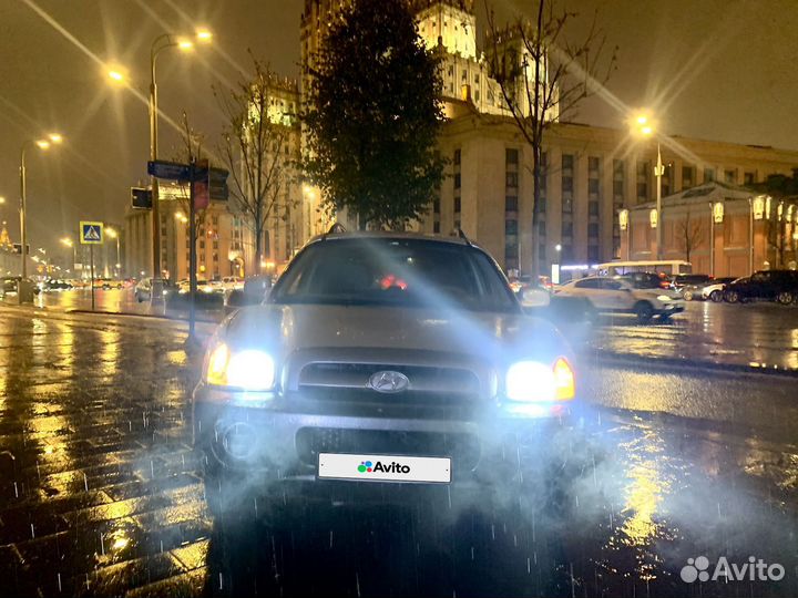 Hyundai Santa Fe 2.4 AT, 2002, 185 000 км